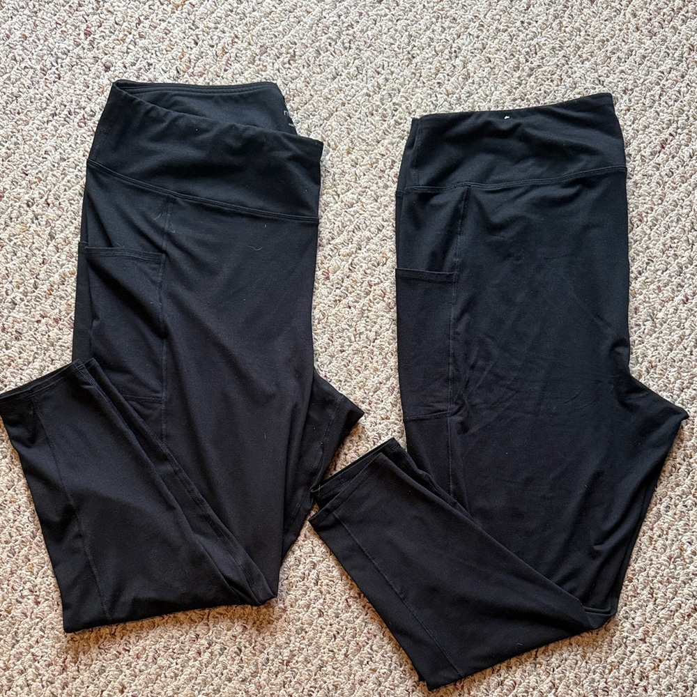 Maurices Black 3X Leggings